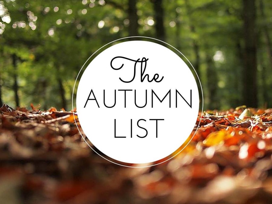 autumn bucket list