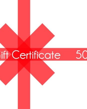 Christmas gift certificate 50 - InconnuLAB.