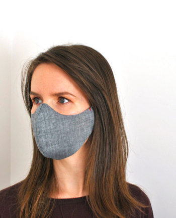 Face mask for women - Grey - InconnuLAB